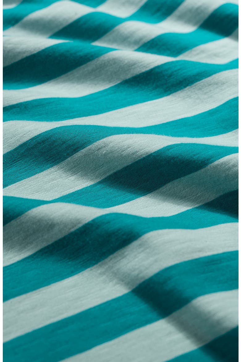 Copseland Stripe Organic Cotton T-Shirt, Alternate, color, SCALLION EMULSION