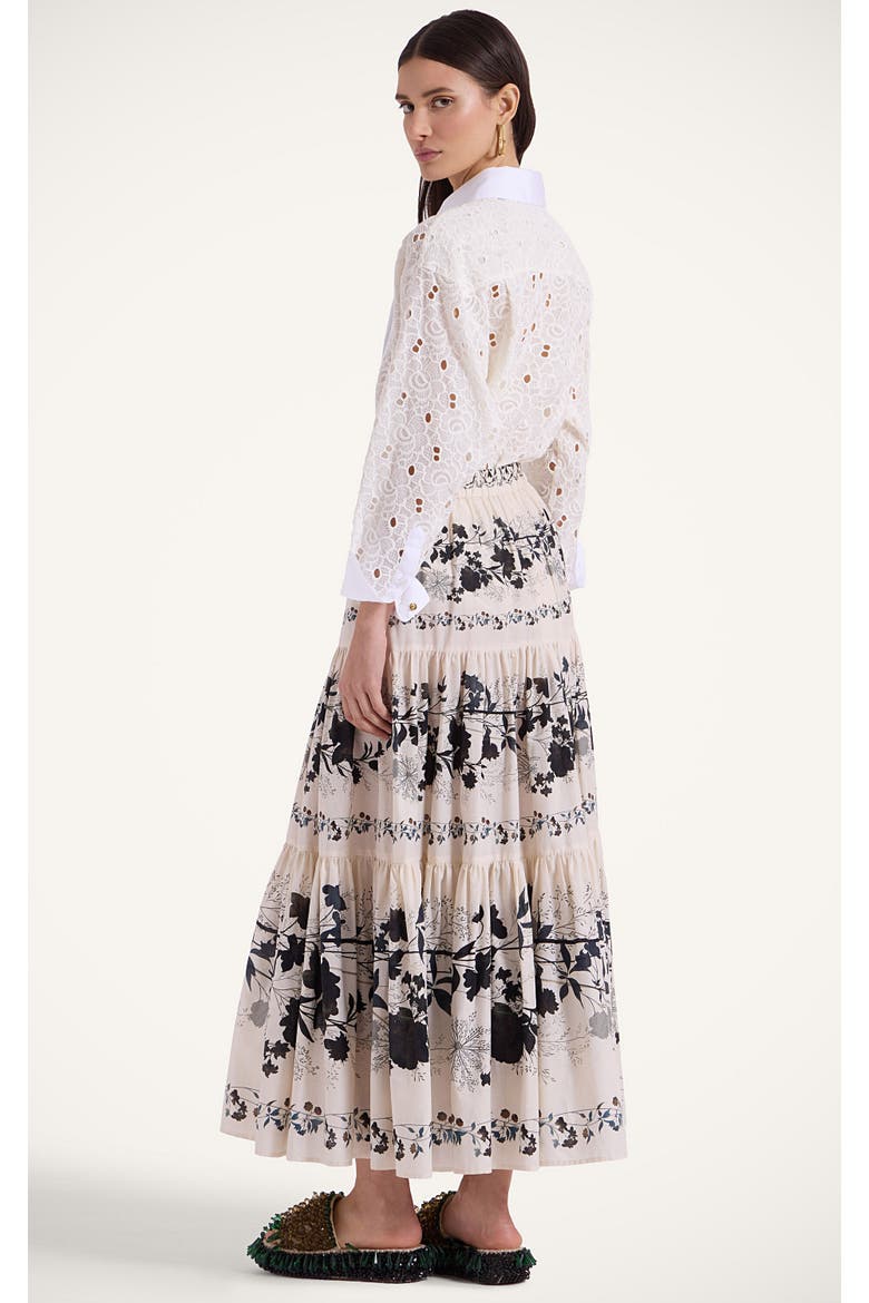 Big Skirt Placée, Alternate, color, Stilo Placée Ivory