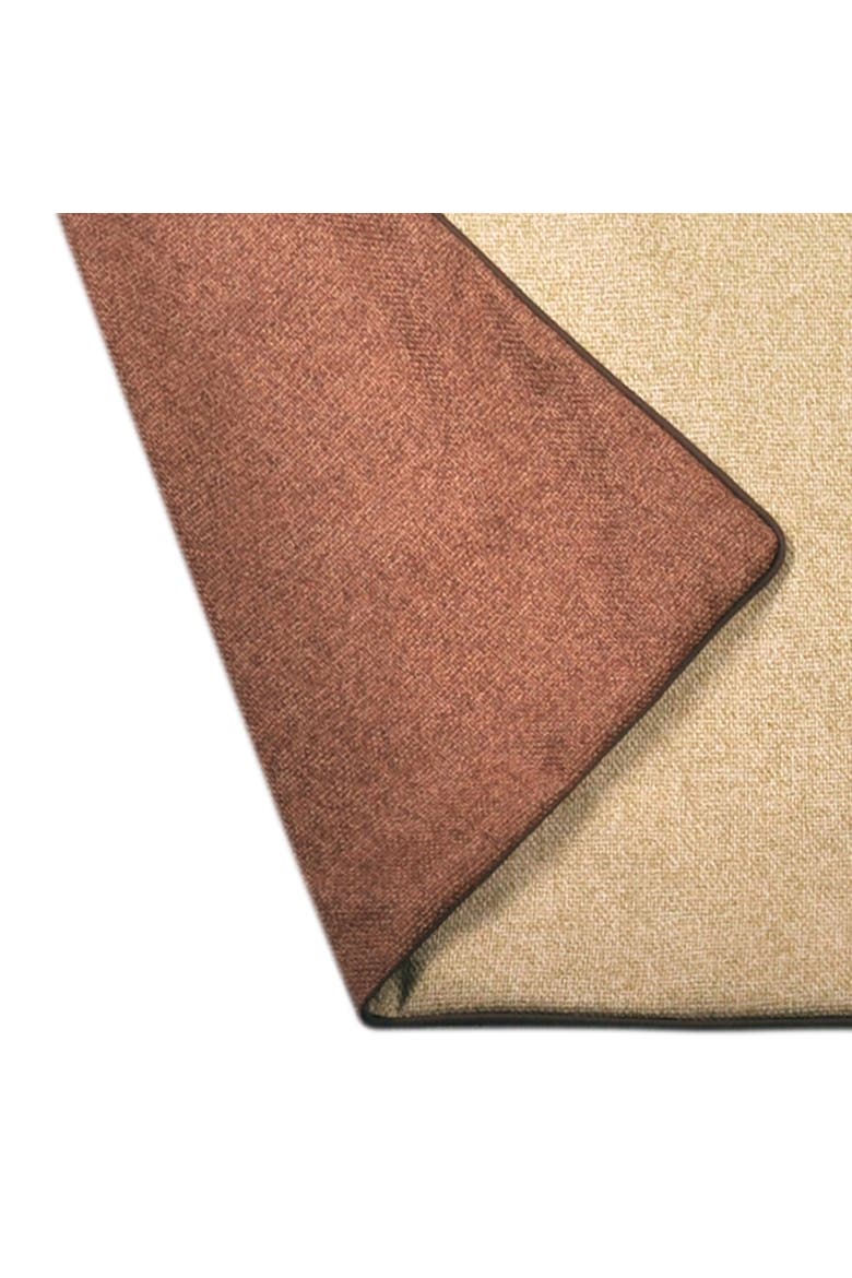 Luxe Throw Twill Pet Blanket 54X47 Inches, Alternate, color, Brown