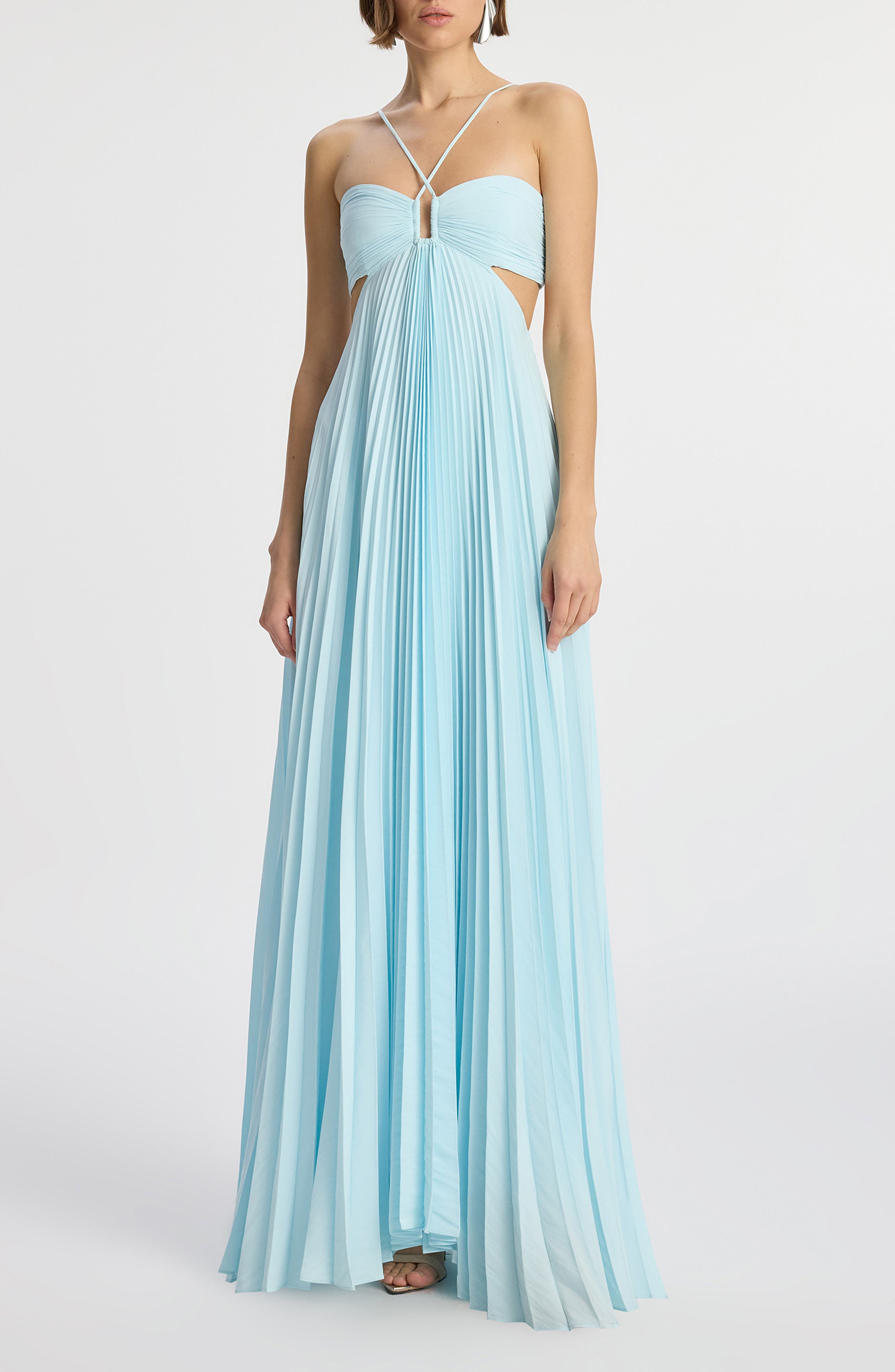Moira Butterfly Printed Sleeveless Maxi Dress