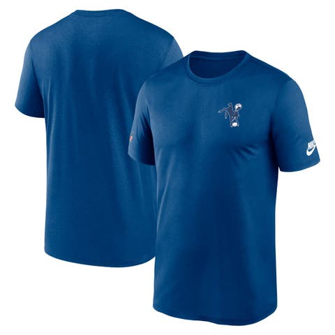 Men's Nike Royal Indianapolis Colts Sideline Alt Pack Small Logo Legend Performance T-Shirt