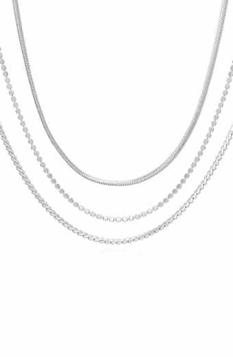 Vince Camuto Set of 3 Assorted Chain Necklaces