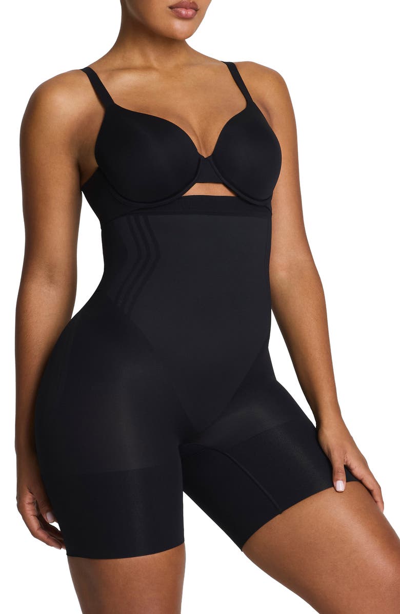 SPANX<sup>®</sup> SpanxSculpt GoFigure High Waist Shaper Shorts, Main, color, 