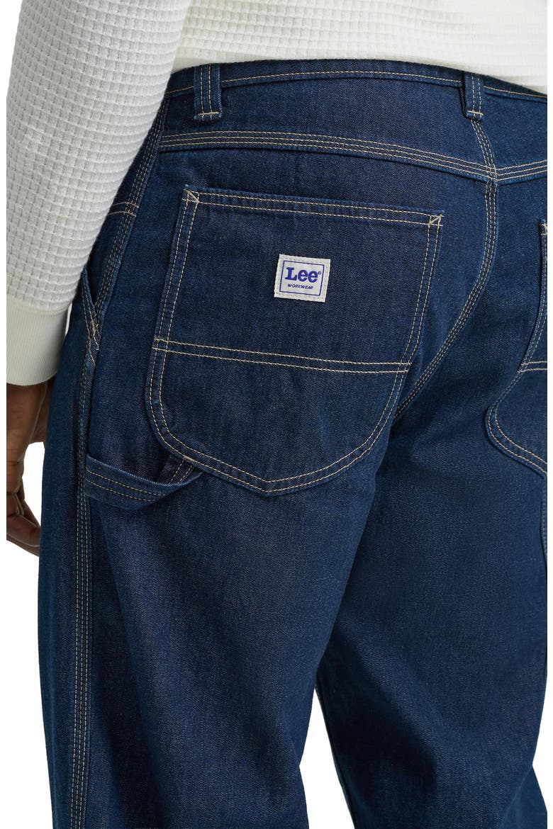 Loose Straight Carpenter Jeans, Alternate, color, RINSE