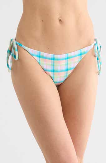 Billabong Check the Waves Tanga Bikini Bottoms