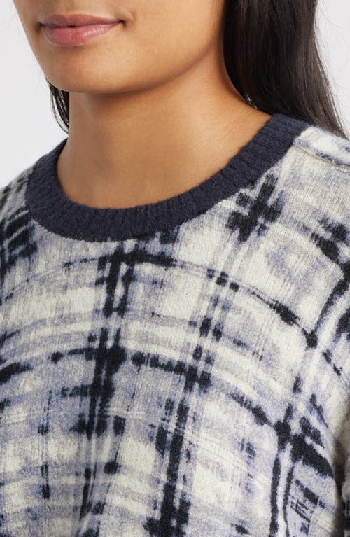 City Blues Crewneck Sweater In Blue