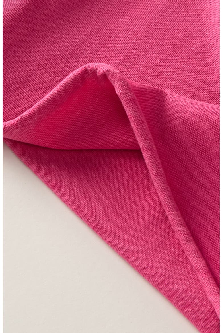 Kids' Crop Cotton T-Shirt, Alternate, color, PINK LILAC