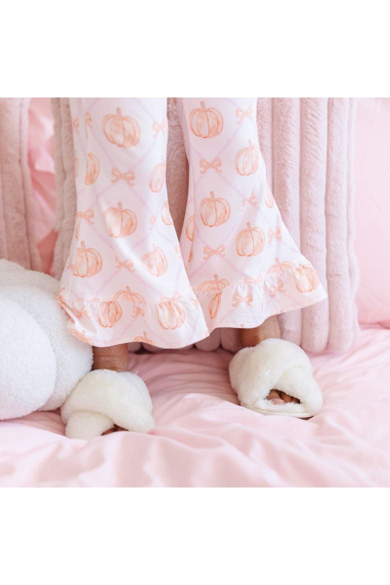 Pumpkin Trellis Women's Lounge Set, Alternate, color, Soft Pale Pink