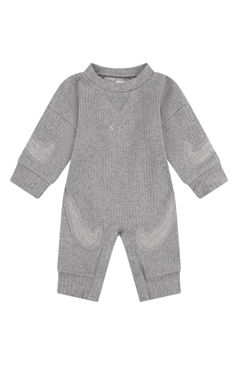Nike Ready Set Organic Cotton Rib Coveralls, Main, color, 