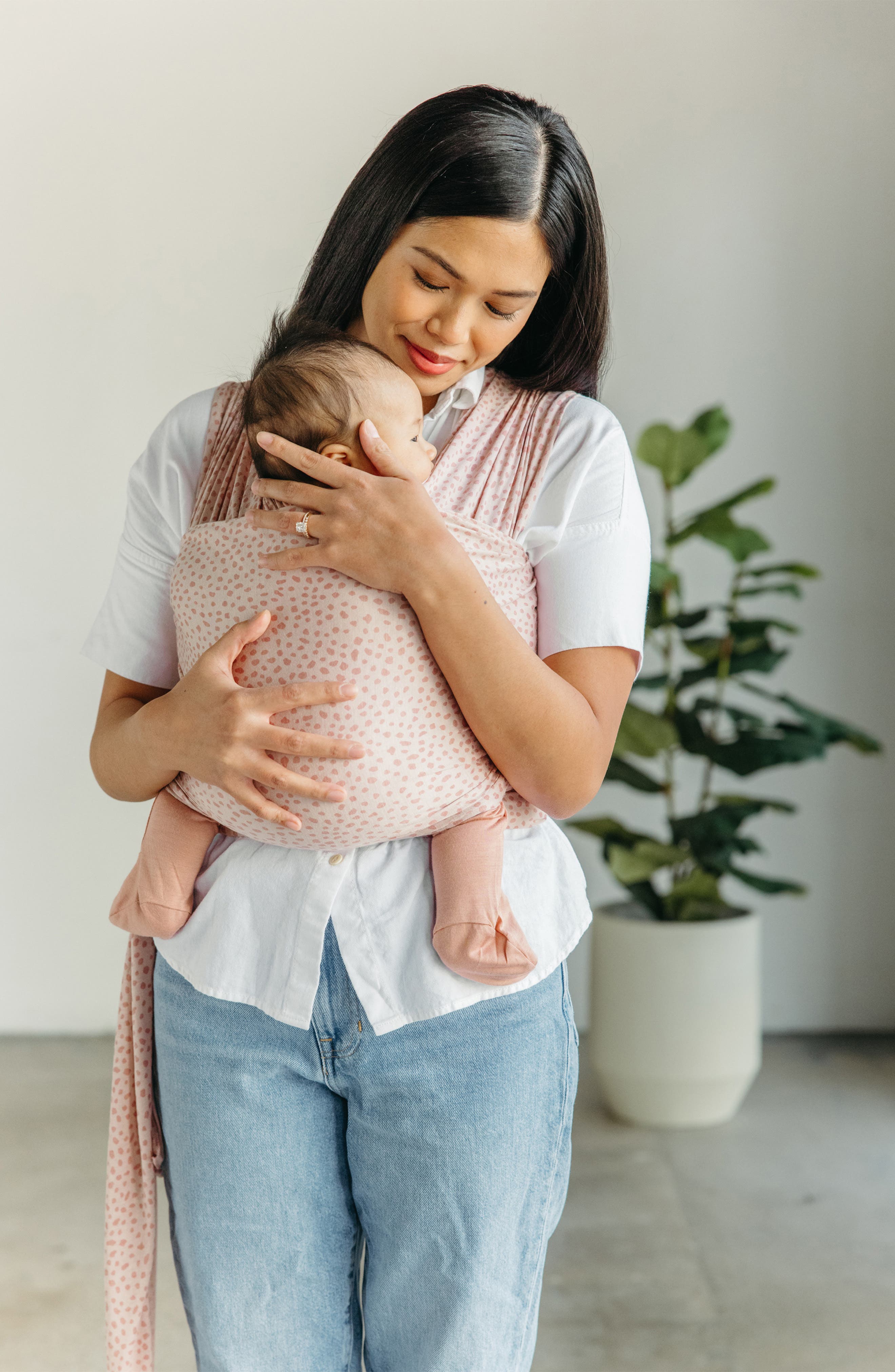 Solly Baby Rosy Spots Wrap Baby Carrier (Nordstrom Exclusive) | Nordstrom