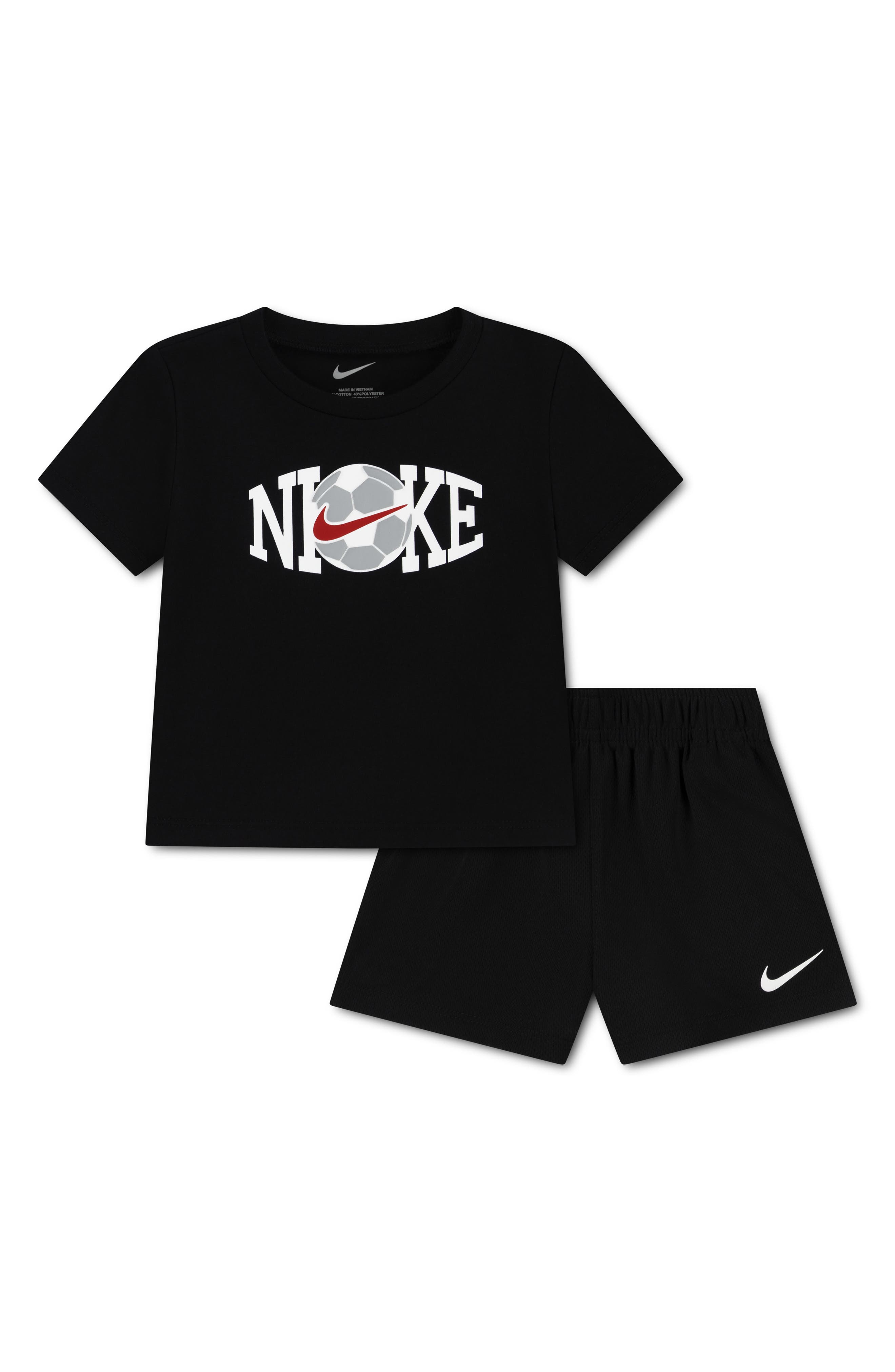 Nike Soccer Graphic T-Shirt & Shorts Set