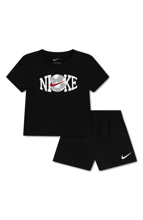 Soccer Graphic T-Shirt & Shorts Set (Baby)