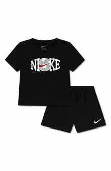 Nike Soccer Graphic T-Shirt & Shorts Set