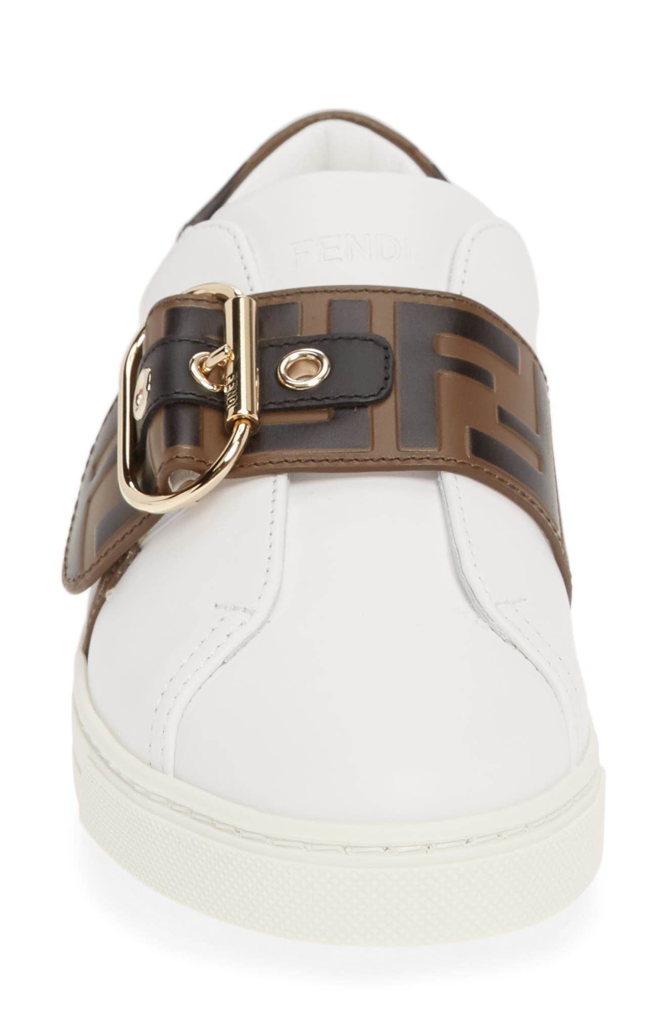 Fendi Pearland Logo Slip-On Sneaker, Alternate, color, 