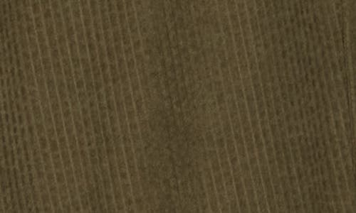 Max Studio Barrel Leg Corduroy Pants In Green