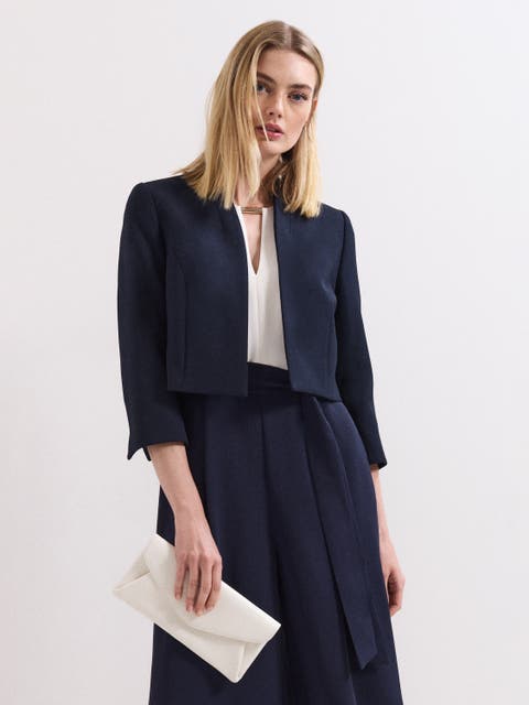 Catherine Cropped 3/4 Sleeve Jacket