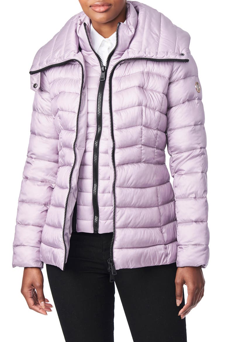Packable EcoPlume™ Puffer Jacket, Main, color, MOON DUST