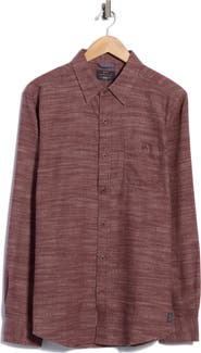 Weatherproof® Cotton Peached Texture Button Up Shirt