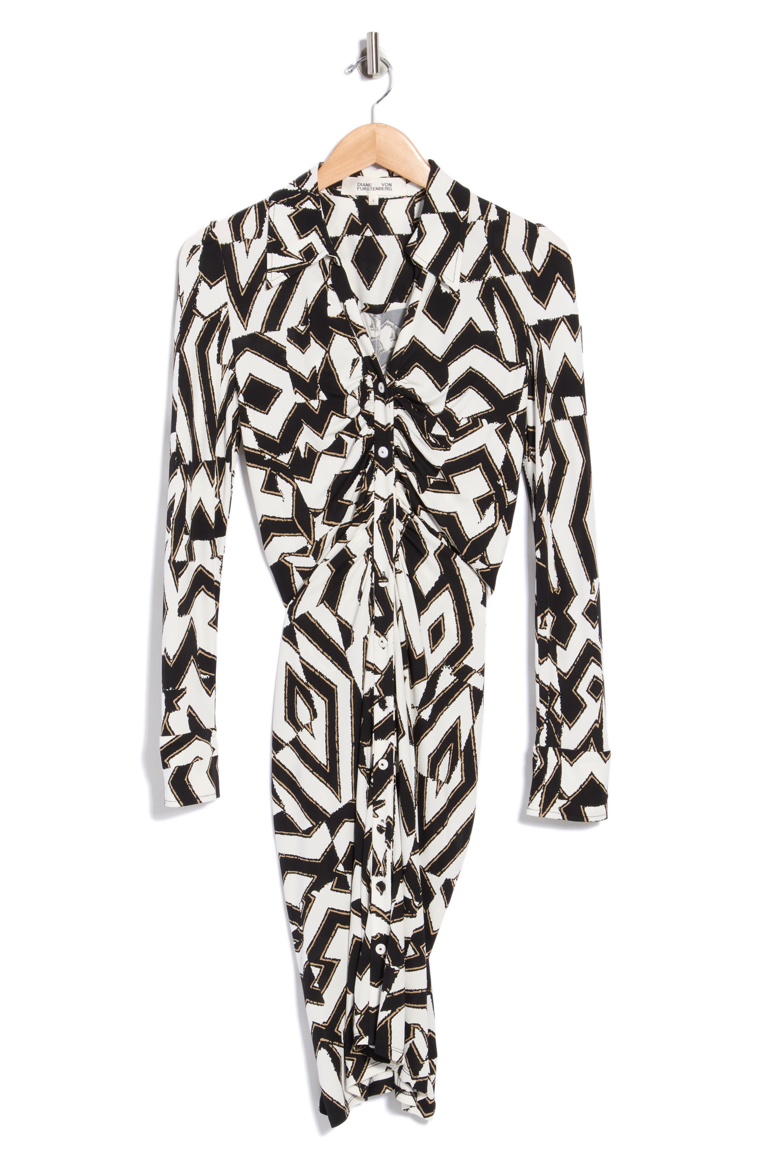 Sheska Ruched Shirtdress