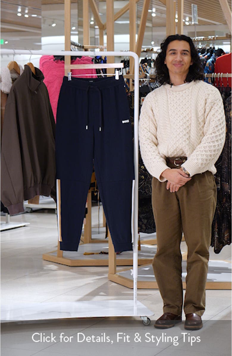 Iconic Cotton Lounge Joggers, sales video thumbnail