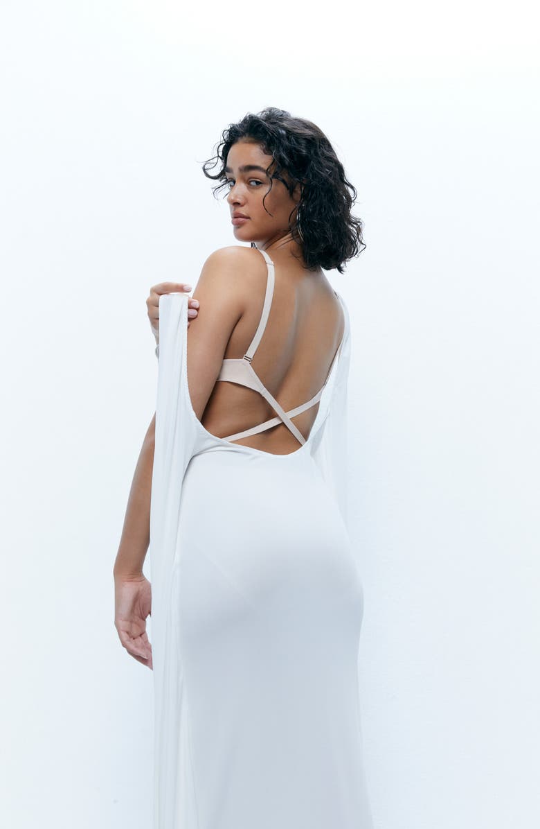 Chantelle Lingerie Multifit Plunge Underwire T-Shirt Bra, Alternate, color, Beige Blush