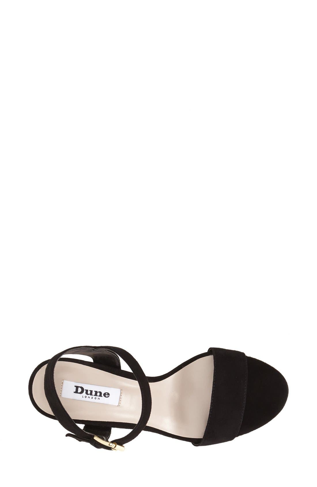 Dune London 'Harah' Block Heel Sandal, Alternate, color, 