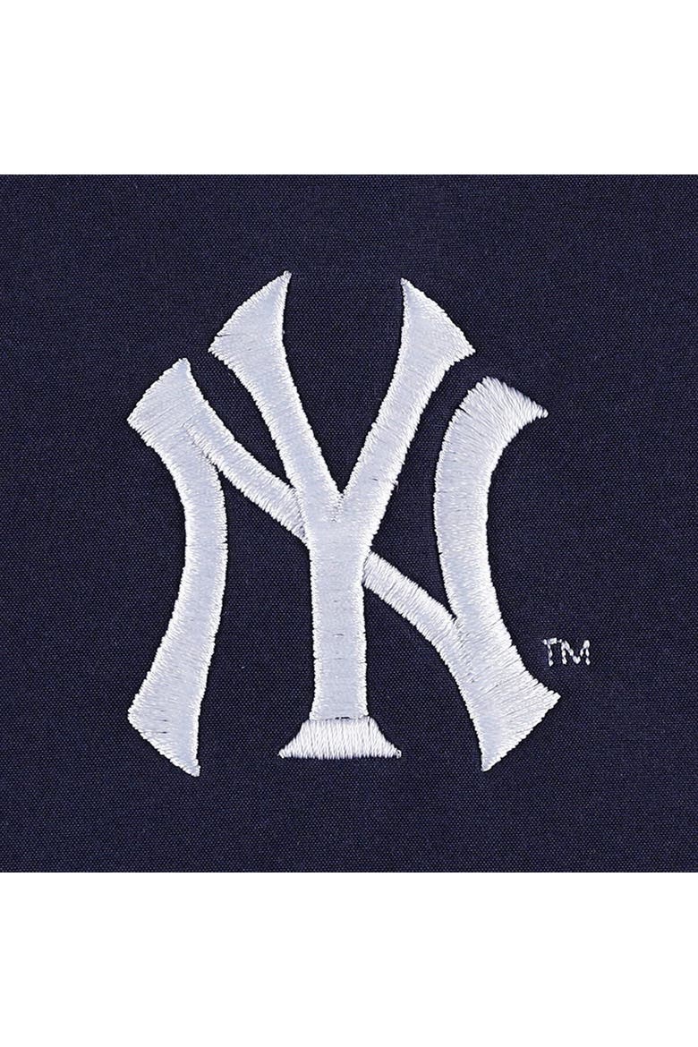 Men's Dunbrooke Navy/Heather Gray New York Yankees Alpha Full-Zip Jacket, Alternate, color, Navy
