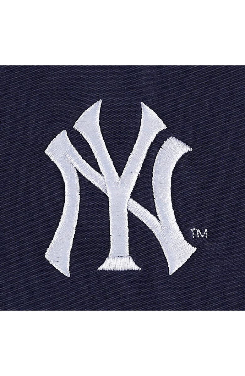 DUNBROOKE Men's Dunbrooke Navy/Heather Gray New York Yankees Alpha Full-Zip Jacket, Alternate, color, 