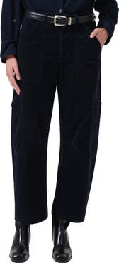 Citizens of Humanity Marcelle Low Rise Barrel Corduroy Cargo Pants