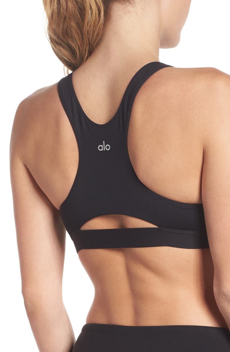 Alo Moonlit Sports Bra, Alternate, color, 