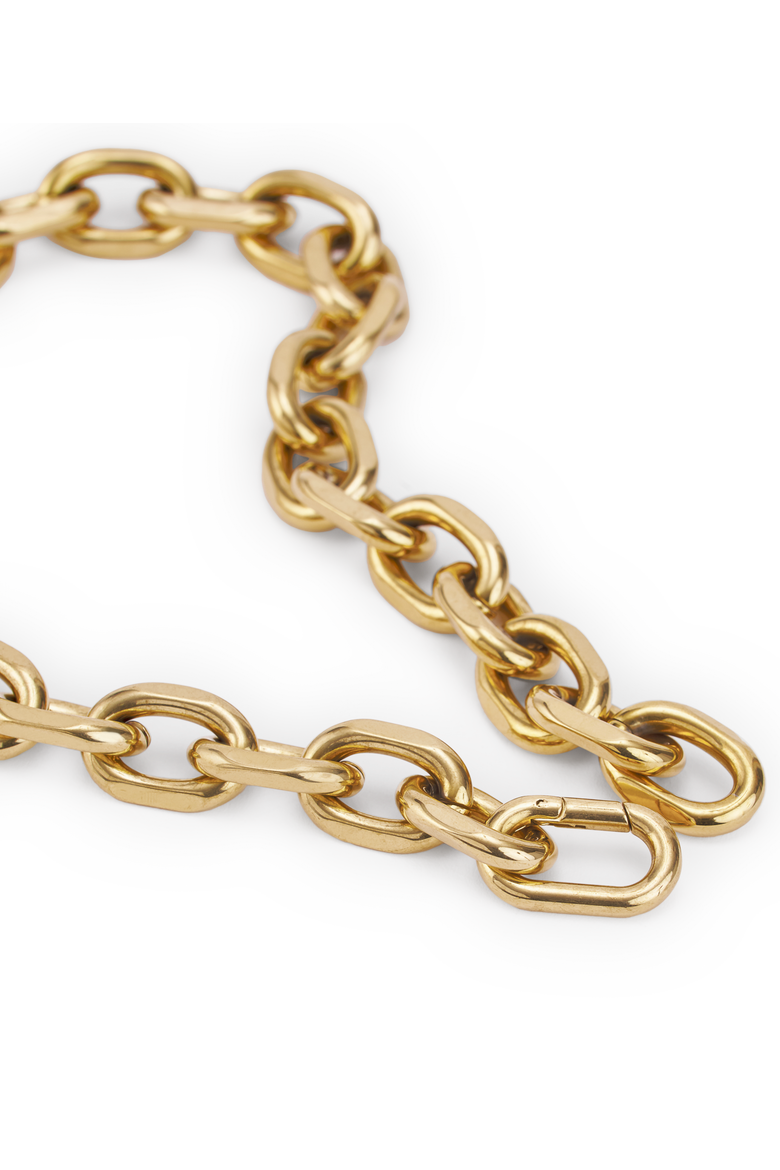 September Chain Necklace, Alternate, color, Gold