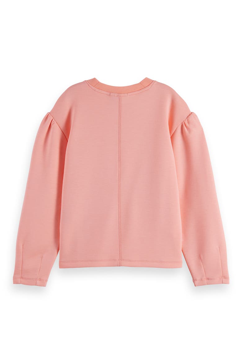 Kids' Relaxed Fit Modal Blend Sweatshirt, Alternate, color, DARK PINK