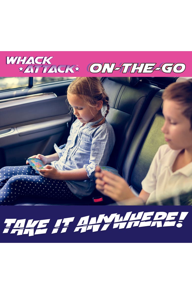 Thin Air Games Whack Attack On the Go 5 in 1 Reflex & Memory Game, Alternate, color, Multicolored