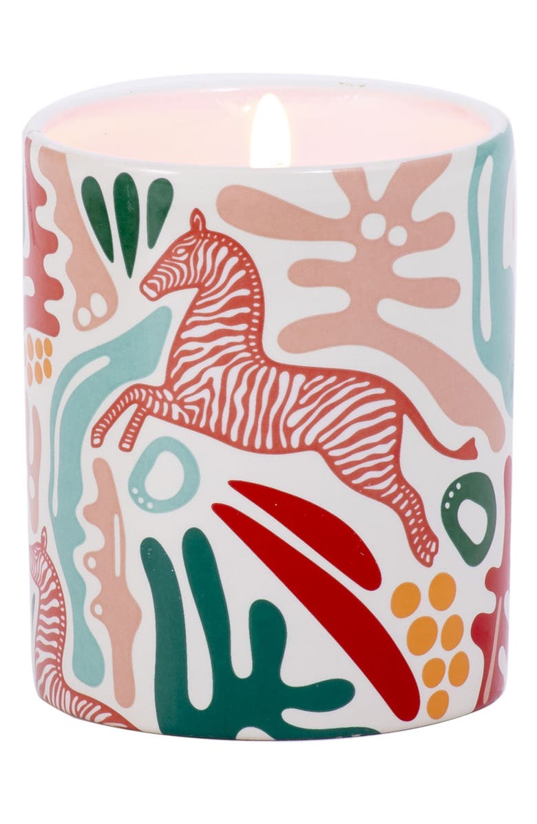 L'or de Seraphine x Sir Candle Man Soft Life Medium Ceramic Jar Candle, Alternate, color, 