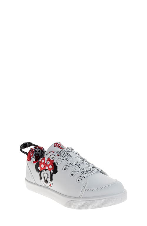 JOSMO Kids' Minnie Mouse Sneaker in White/Red 