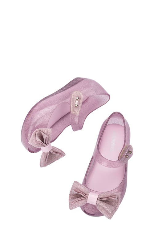 Mini Melissa Girls' Ultragirl Sweet Xii Ballet Flats - Toddler In Pink