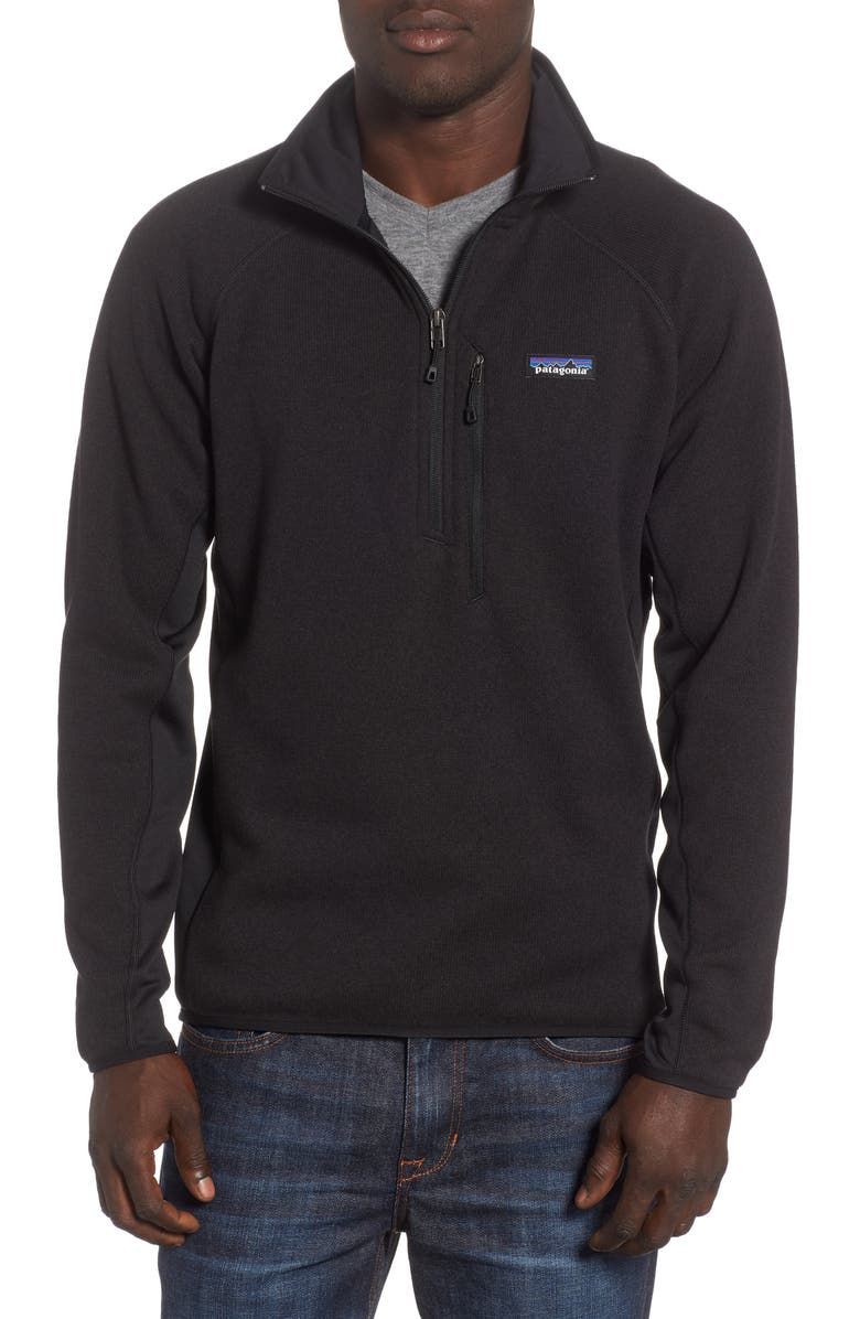 Patagonia Better Sweater<sup>®</sup> Performance Slim Quarter-Zip Pullover, Main, color, 