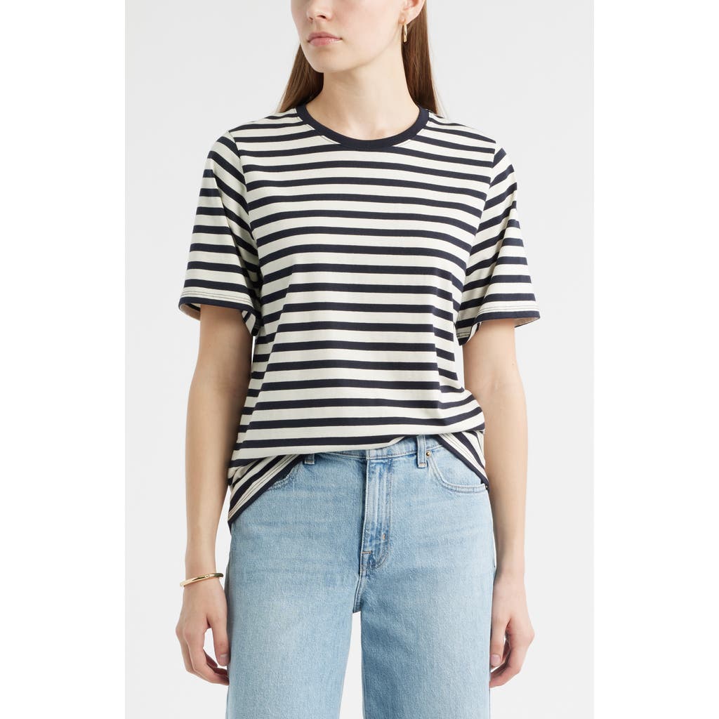 Nordstrom Relaxed Fit Pima Cotton Crewneck T-shirt In Multi