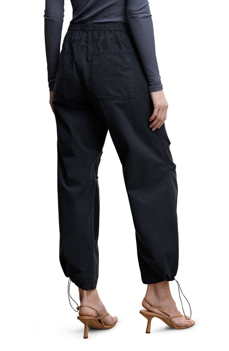 MANGO Cotton Poplin Parachute Pants, Alternate, color, 