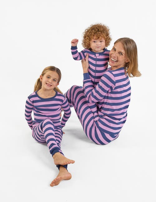 Leveret Cotton Striped Matching Family Pajamas In Multi