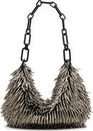 AllSaints Mini Madea Chain Handle Leather Handheld Bag