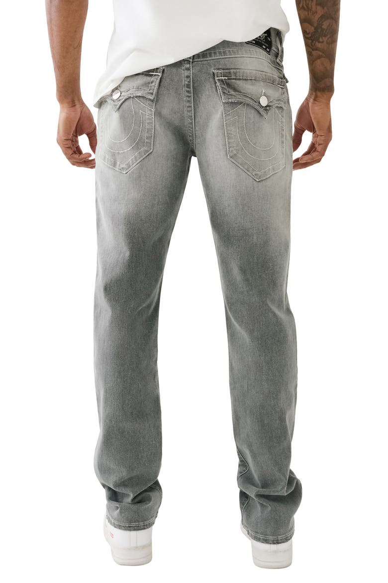 Ricky Straight Leg Jeans, Alternate, color, CHALK GREY WASH