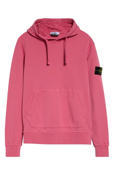 Logo Patch Cotton Hoodie
