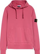Stone Island Logo Patch Cotton Hoodie