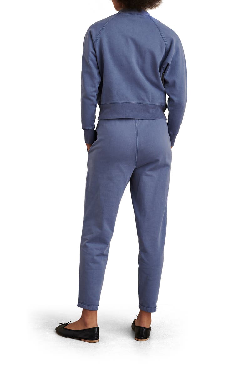 Davie Fleece Cardigan, Alternate, color, DUSTY BLUE