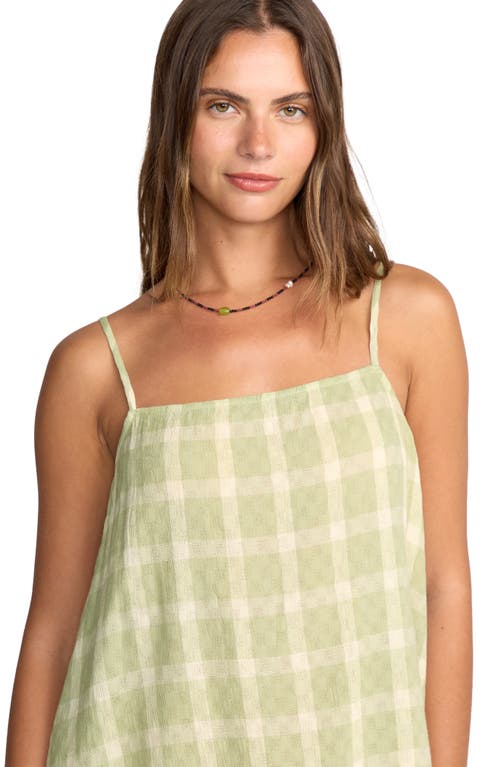 Billabong Take It Easy Shift Dress In Green