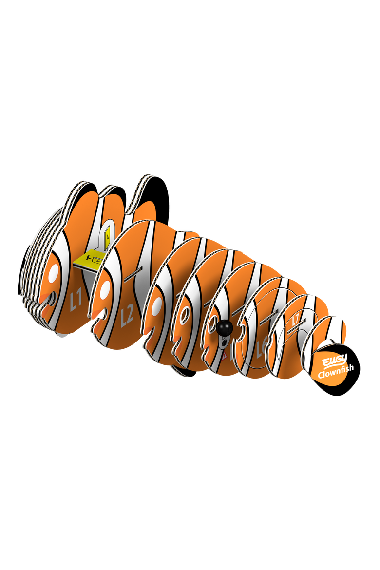 Clownfish 3D Puzzle, Alternate, color, No Color