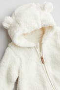 H&M Pile Pram Suit With Ears