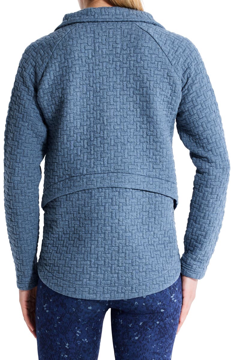 NZ ACTIVE by NIC+ZOE All Year Quilt Double Knit Jacket, Alternate, color, Cove