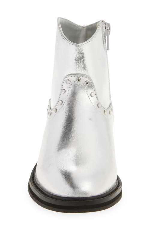 Nordstrom Florence Studded Bootie In Silver